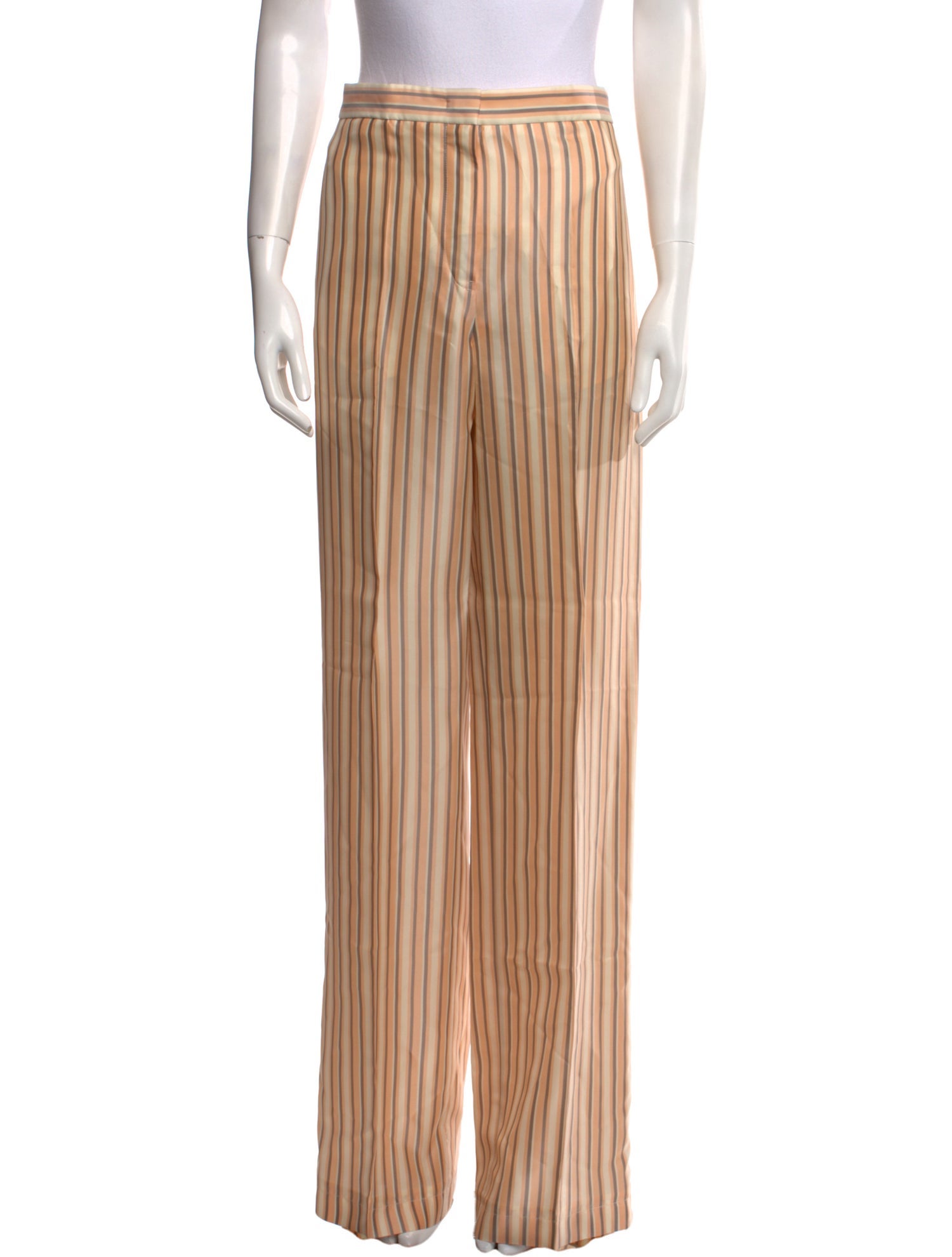 Jil Sander Striped Wide Leg Pants w/ Tags