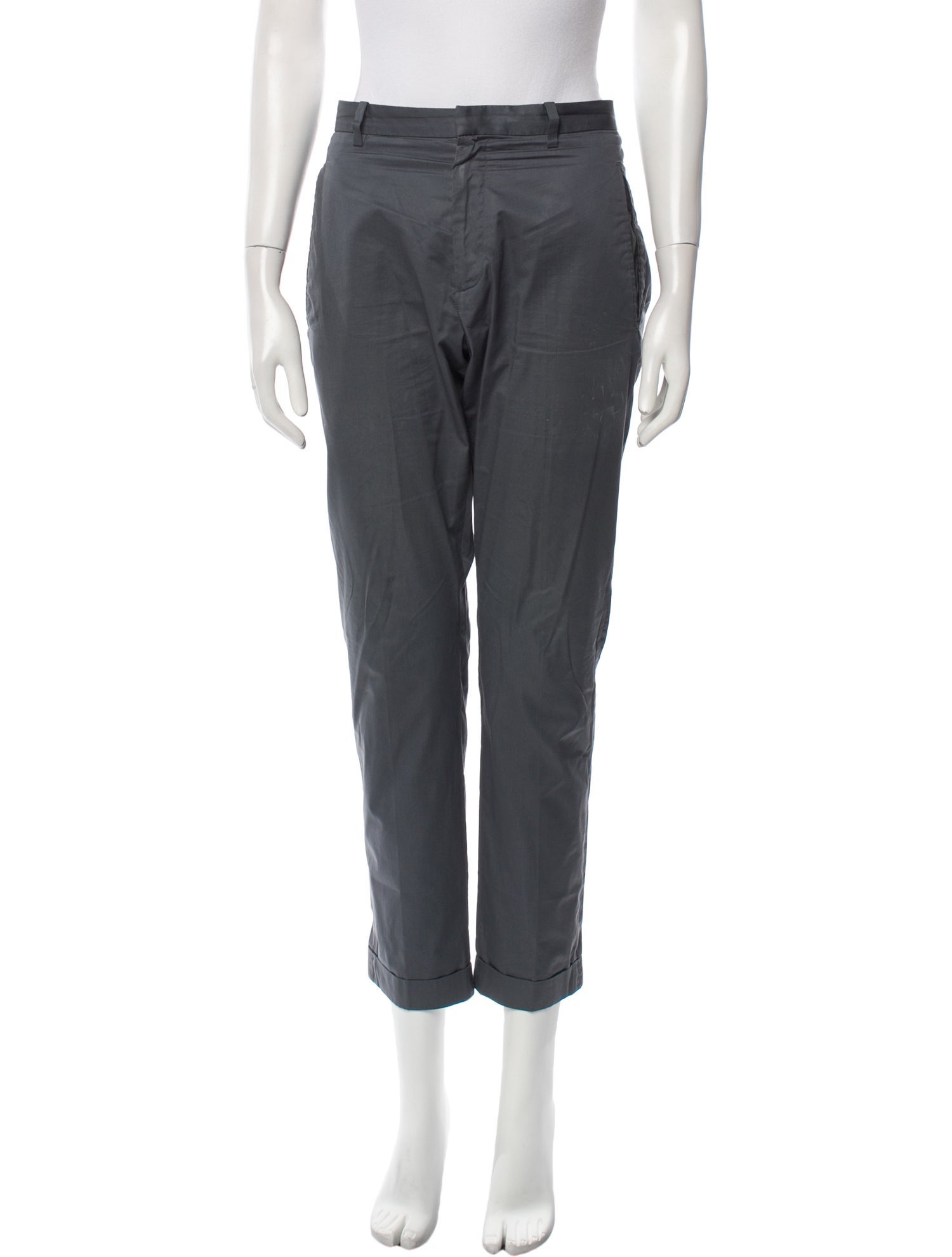 パンツ JIL SANDER Women Straight Pants J02KA0106 J65090202 Red JIL SANDER Woven straight-leg pants | NET-A-PORTER