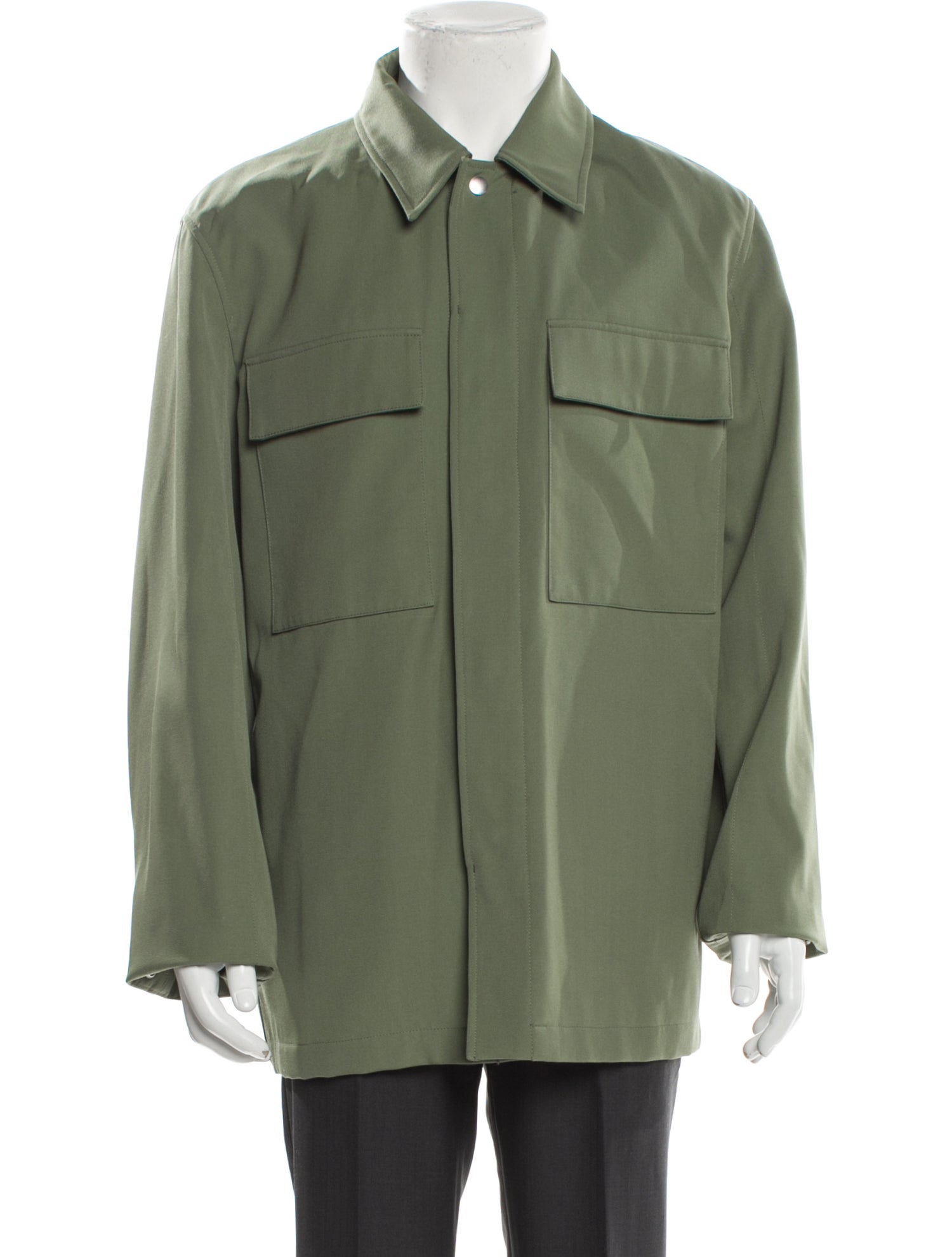 Jil Sander Wool Utility Jacket