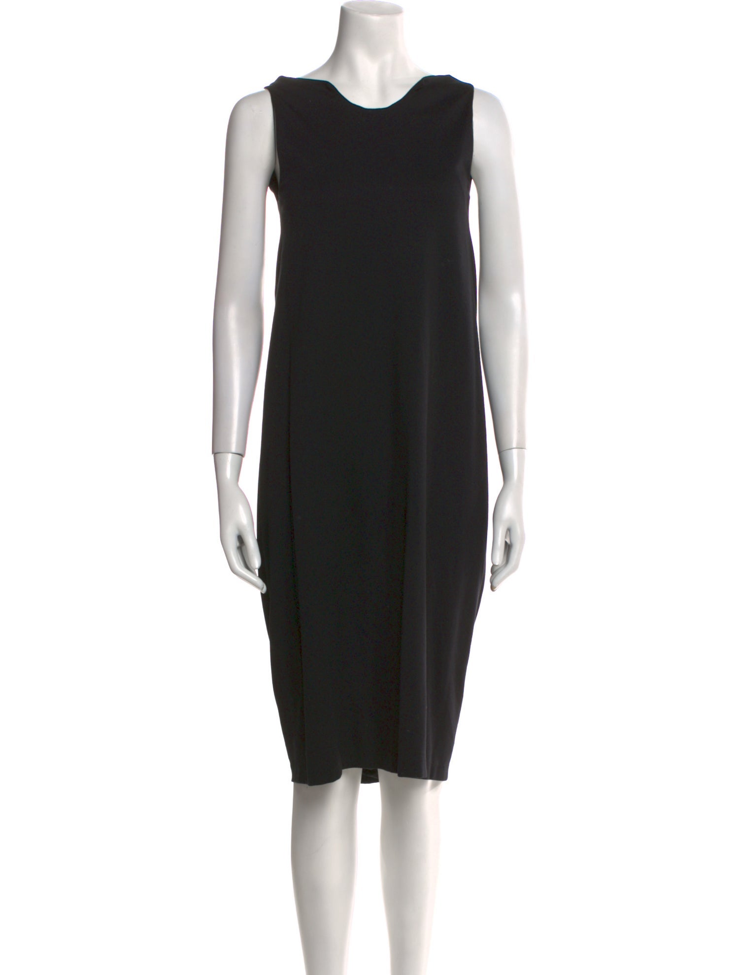 Jil Sander Silk Knee-Length Dress