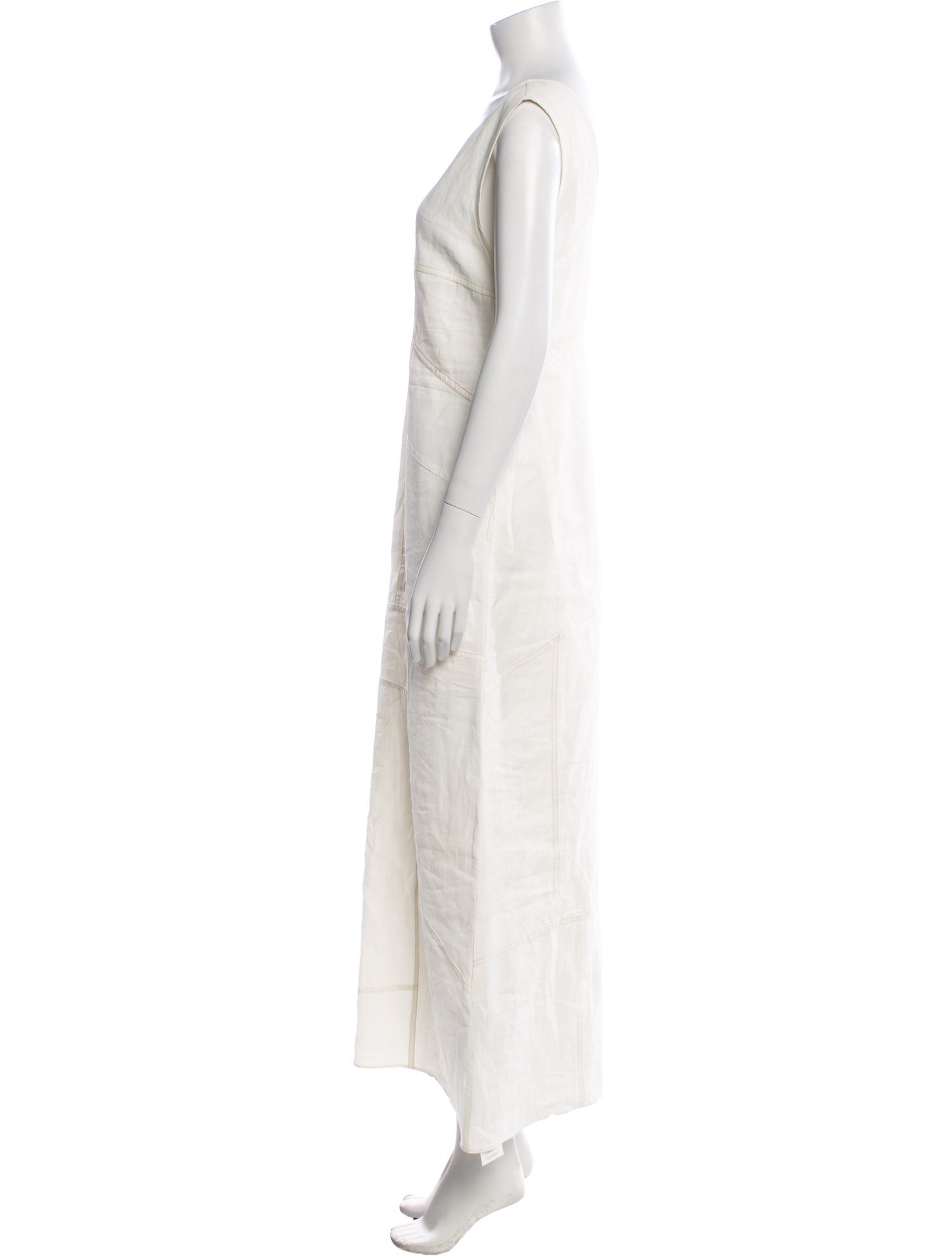 Jil Sander Linen Long Dress