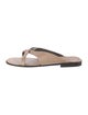 Jil Sander Leather Slides