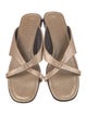 Jil Sander Leather Slides