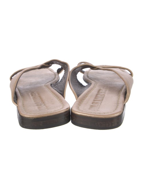 Jil Sander Leather Slides