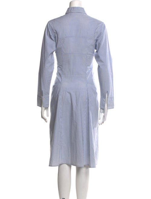 Jil Sander Striped Midi Length Dress