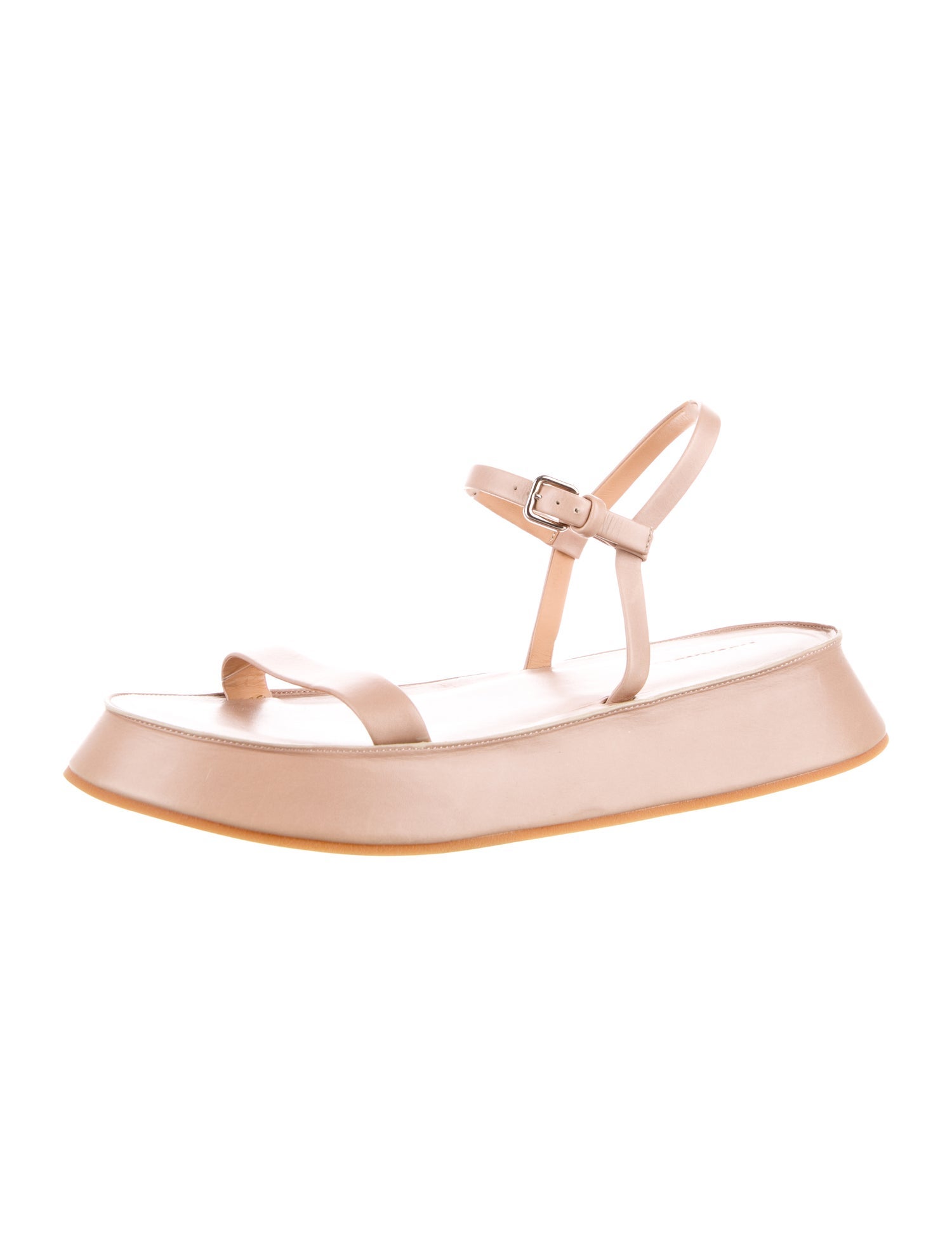 Jil Sander Leather Sandals