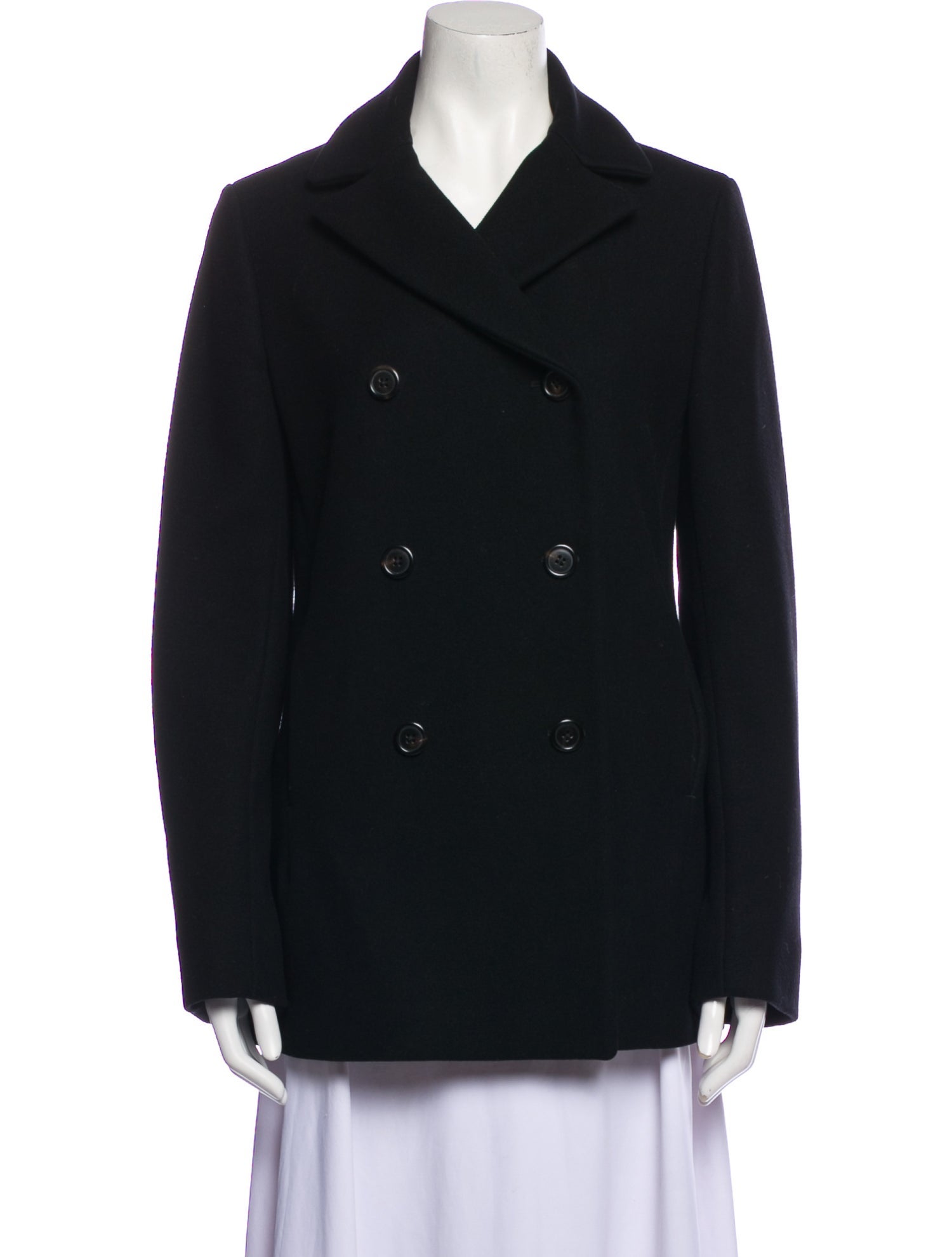 Jil Sander Virgin Wool Peacoat