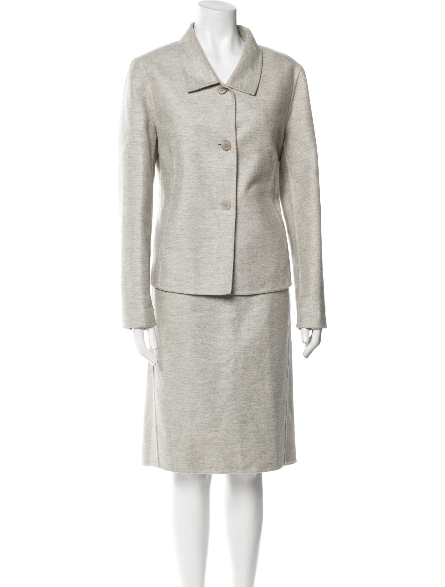 Jil Sander Cashmere Skirt Suit