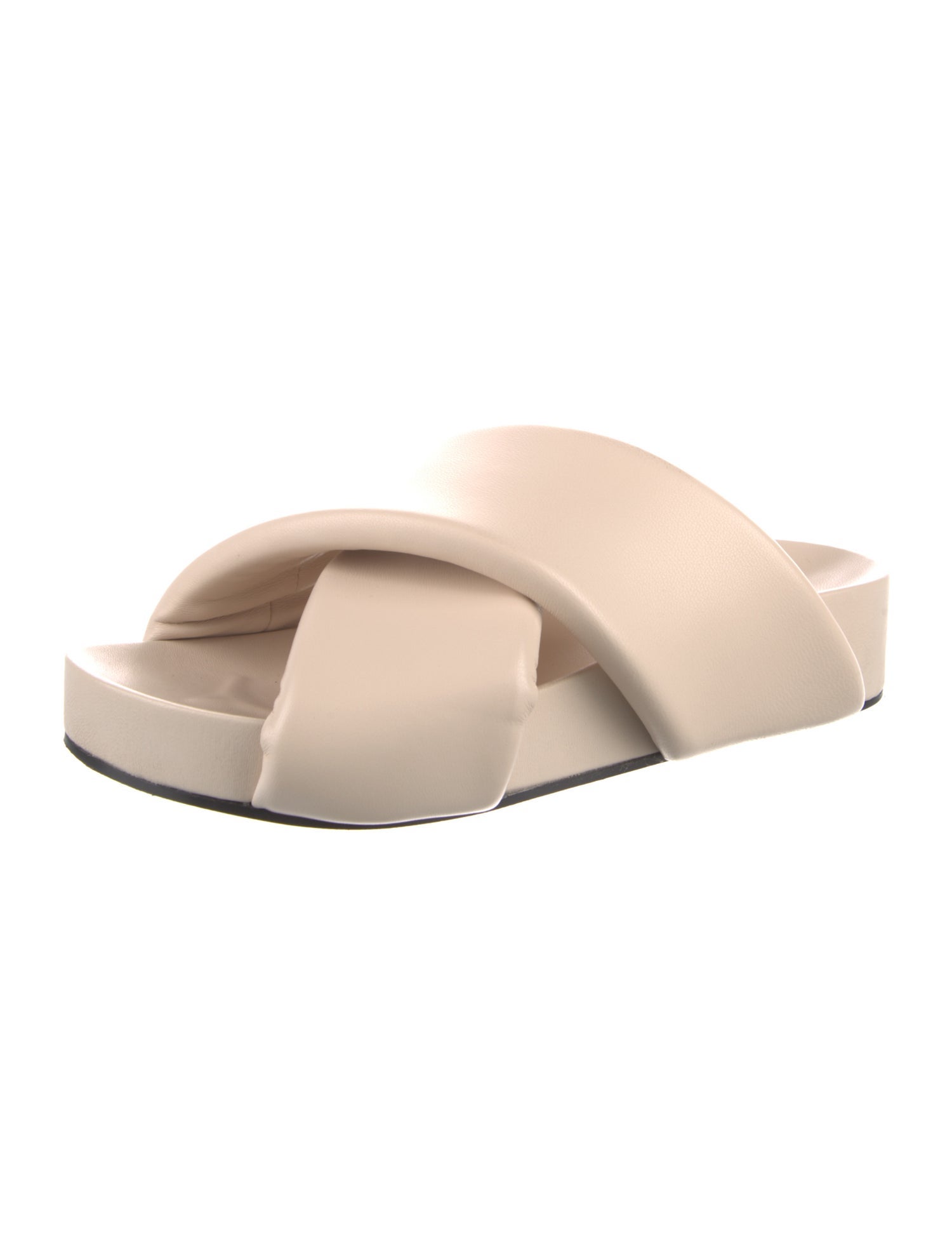 Jil Sander Leather Slides