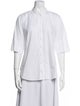 Jil Sander Three-Quarter Sleeve Button-Up Top