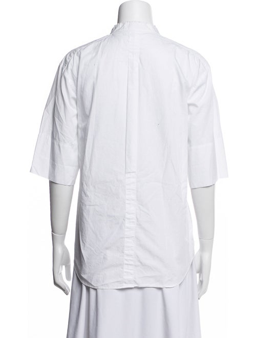 Jil Sander Three-Quarter Sleeve Button-Up Top