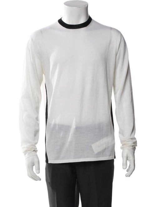 Jil Sander Wool Graphic Print Pullover