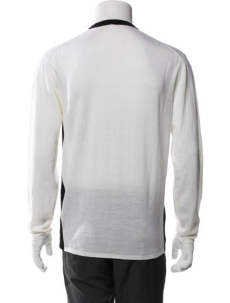 Jil Sander Wool Graphic Print Pullover