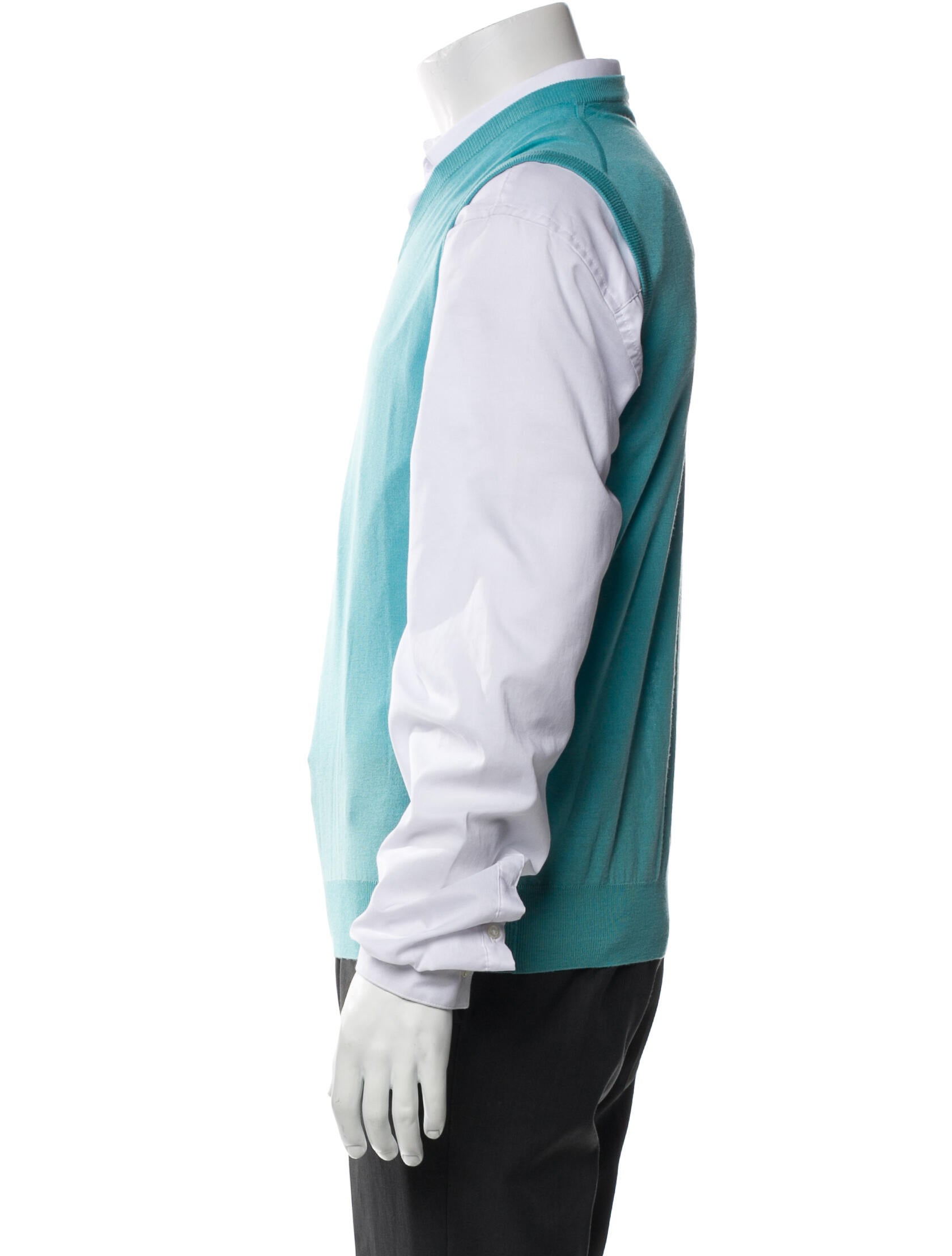 Jil Sander Wool V-Neck Sweater Vest