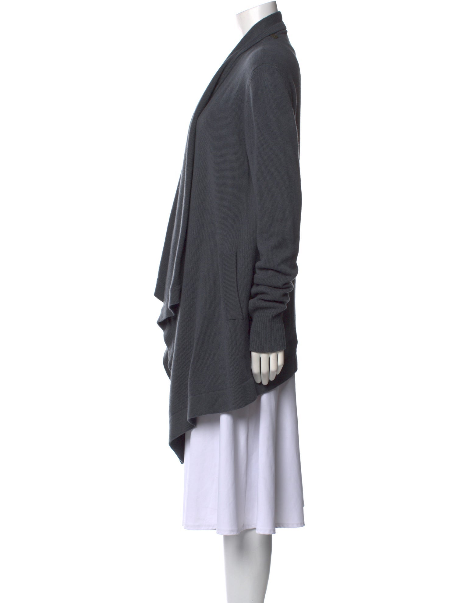 Jil Sander Cashmere Open Front Sweater