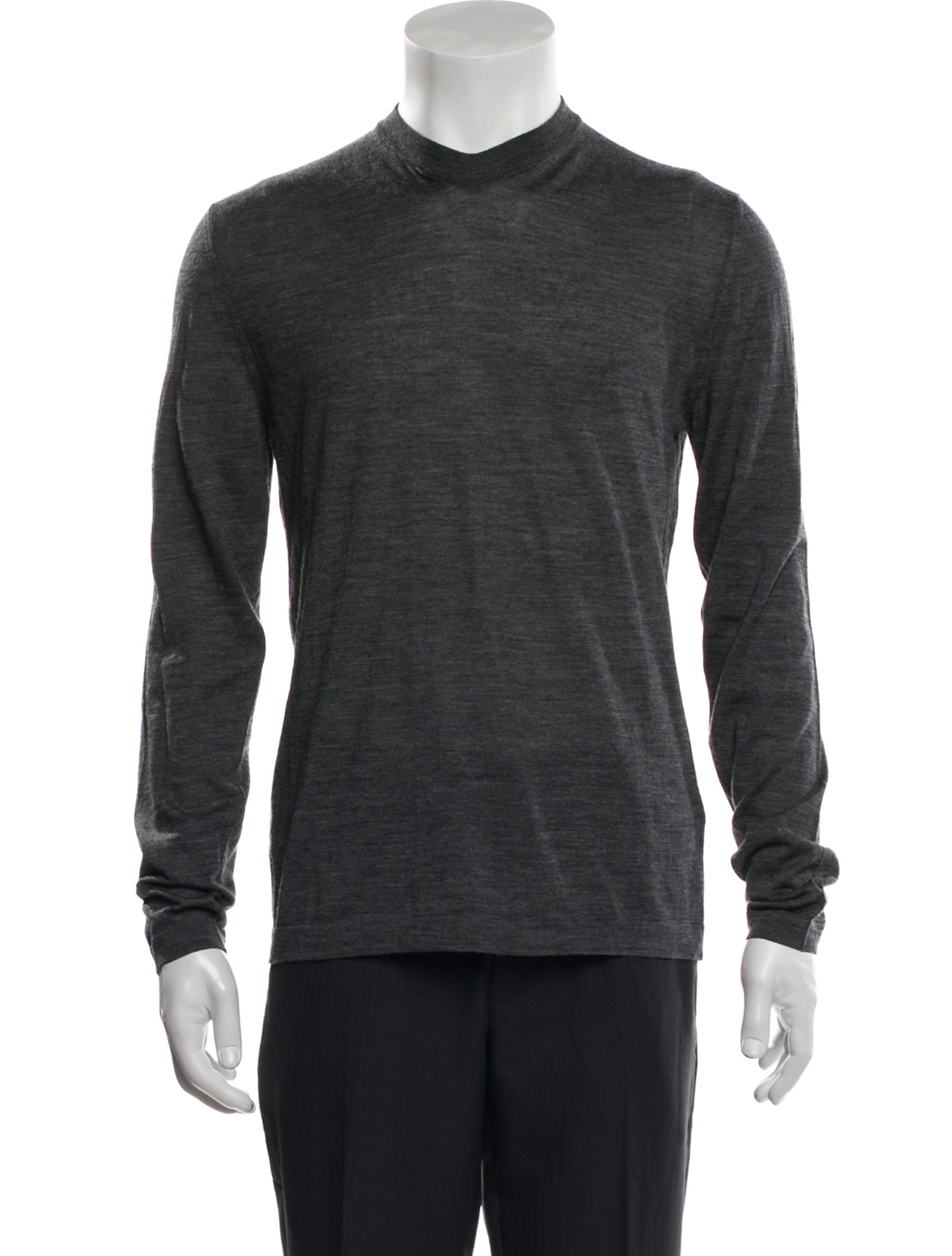 Jil Sander Wool Turtleneck Polo Sweater