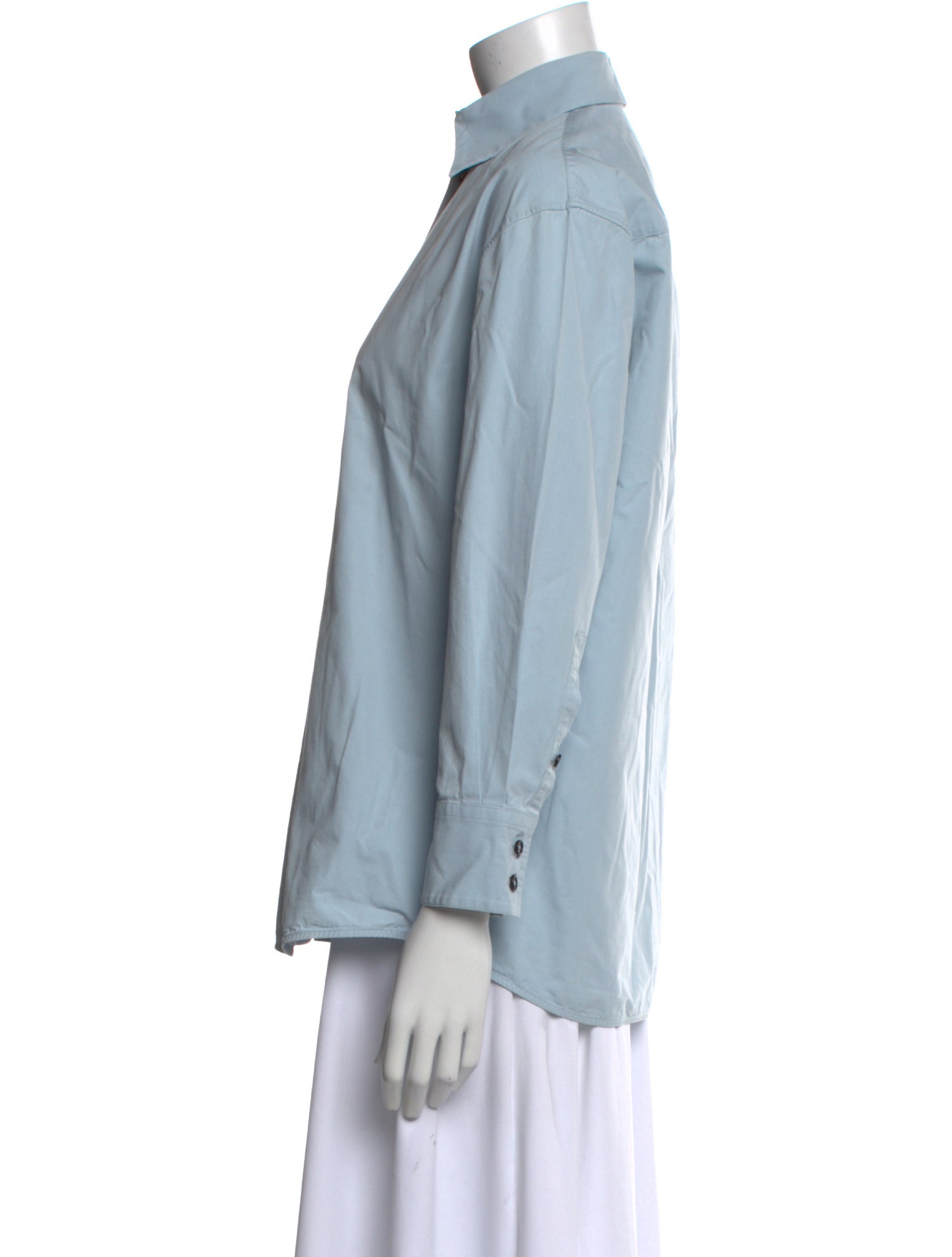 Jil Sander Long Sleeve Button-Up Top