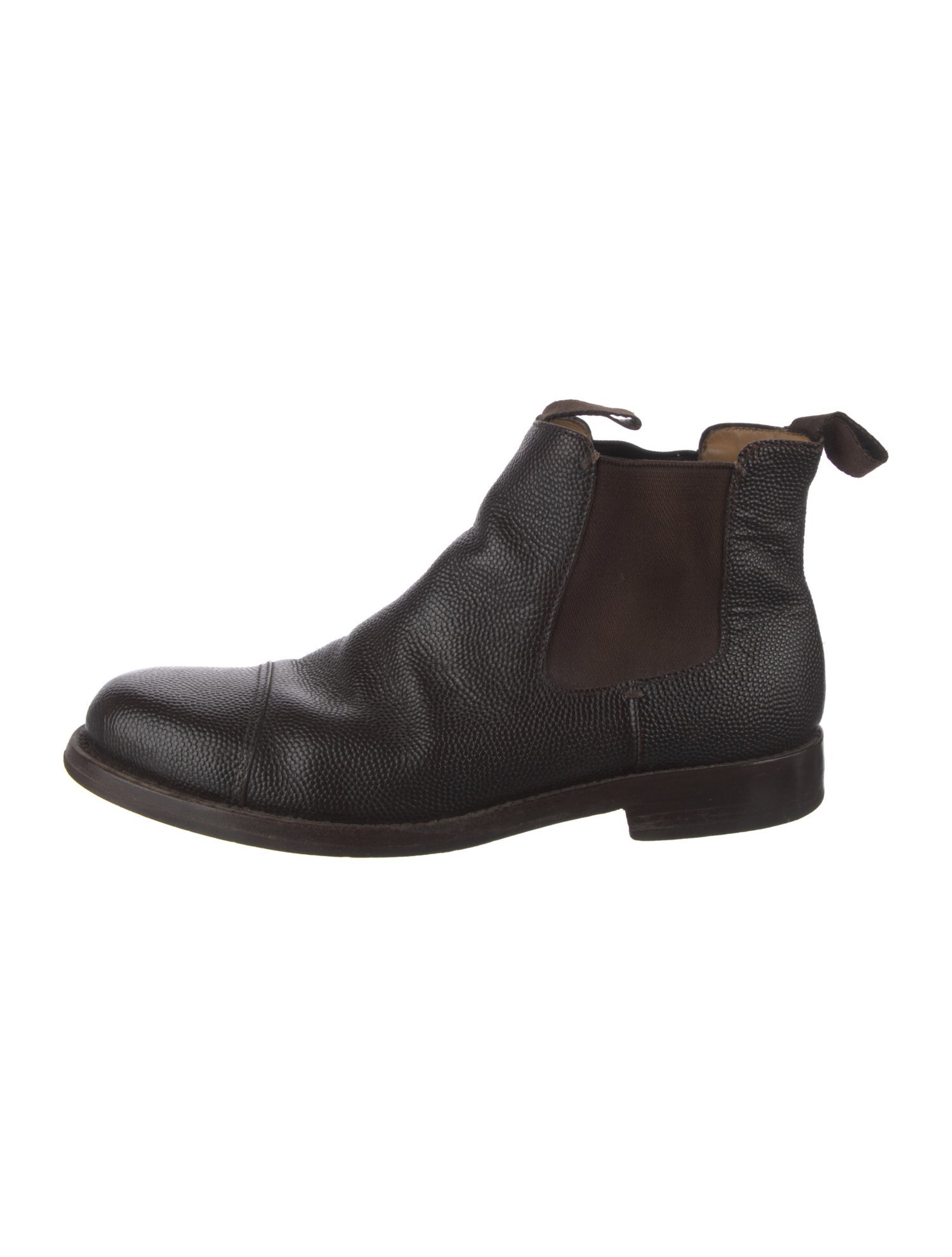 Jil Sander Leather Chelsea Boots