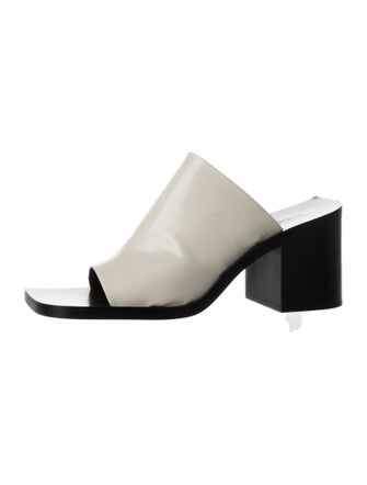 Jil Sander Leather Slides