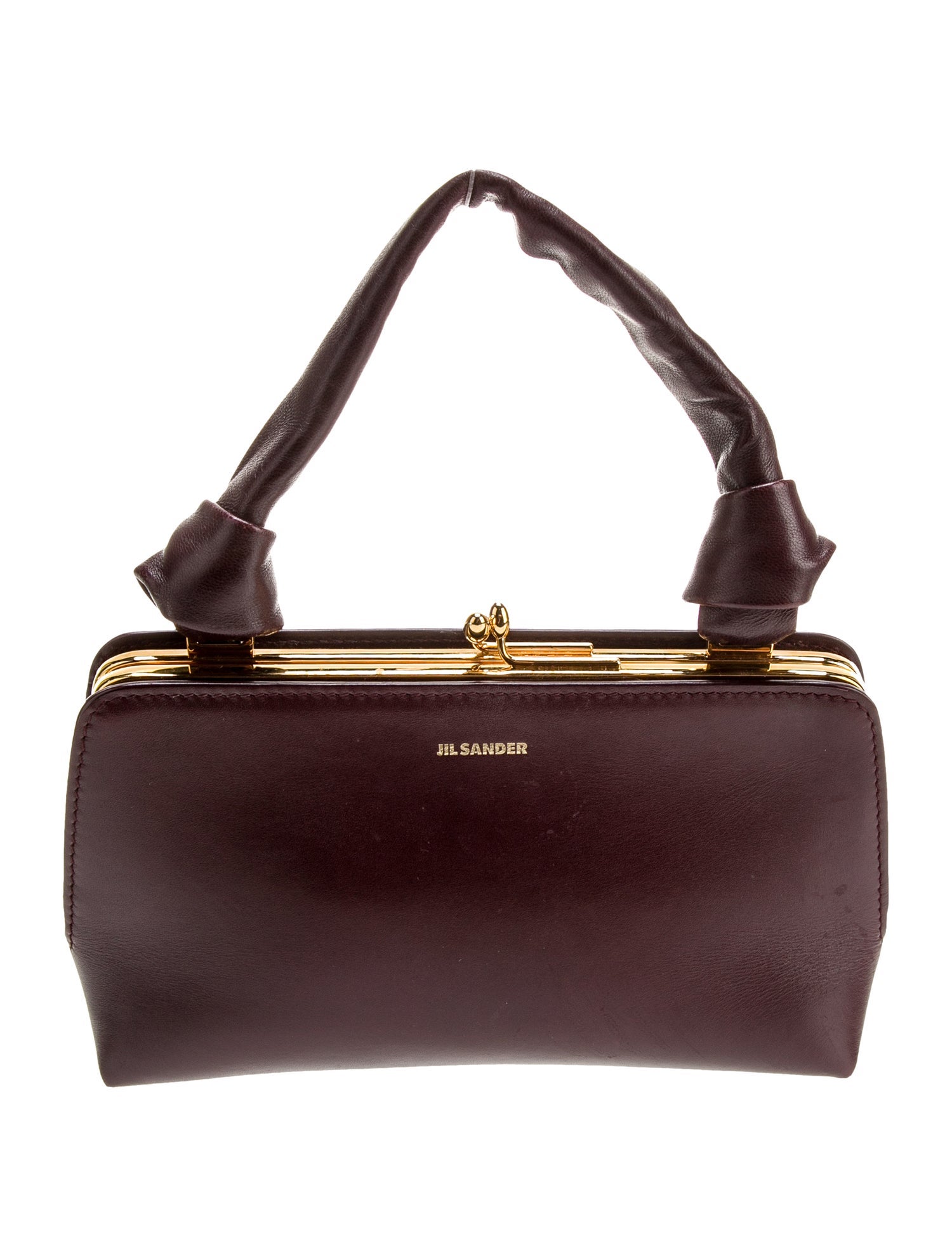 Jil Sander Leather Top Handle Bag