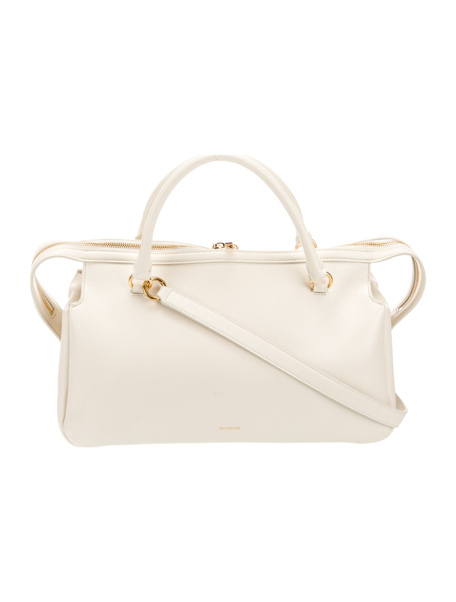 Jil Sander Leather Top Handle Bag