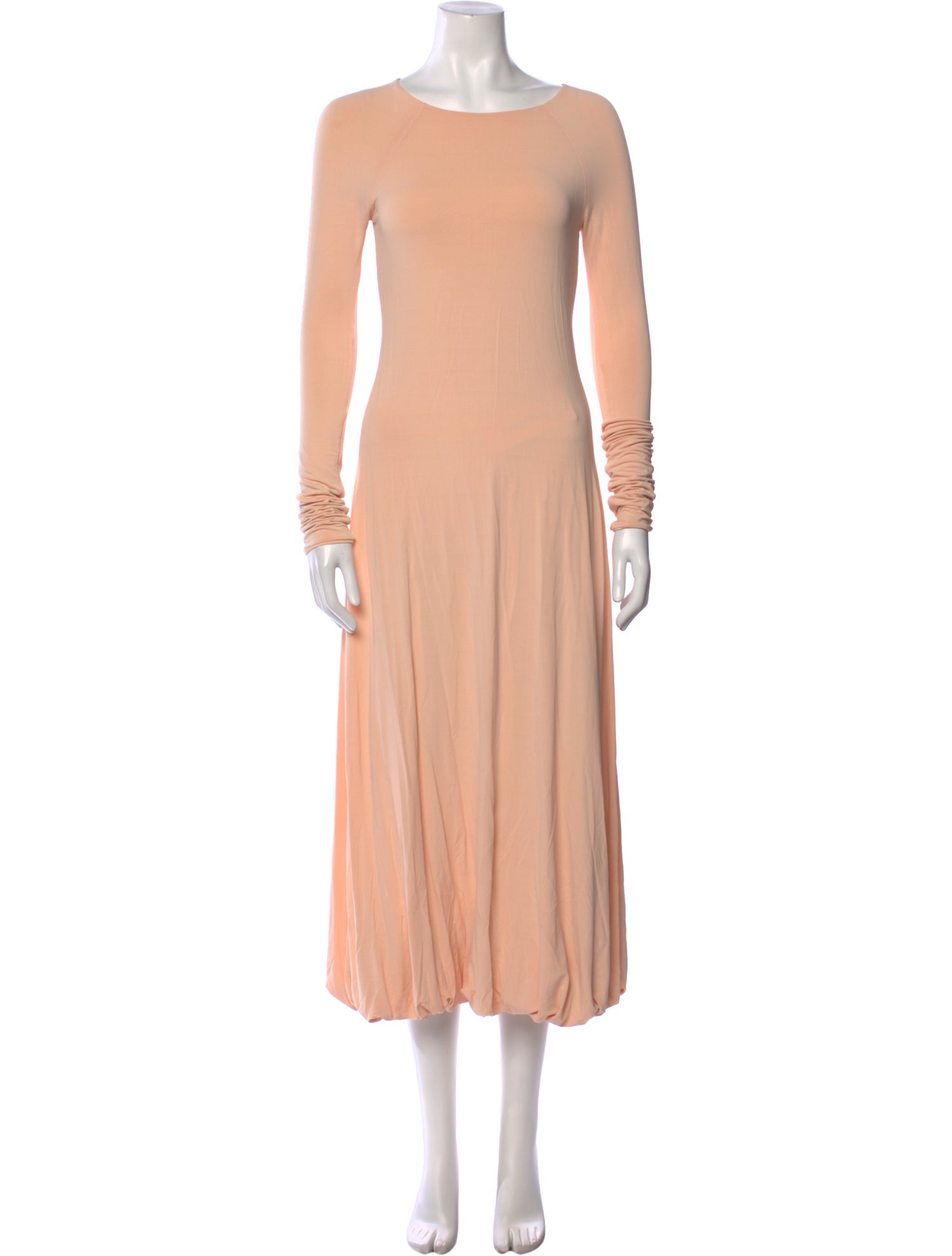 Jil Sander Bateau Neckline Long Dress