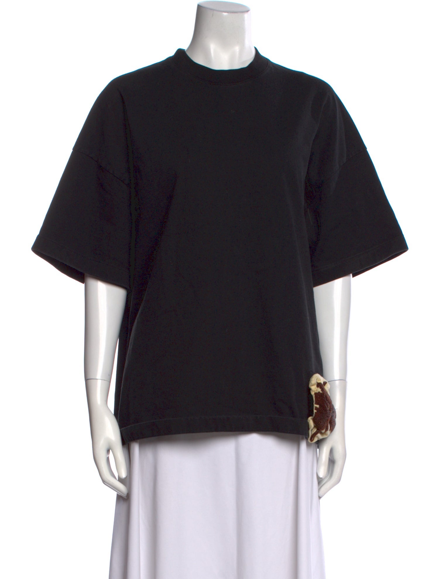 Jil Sander Crew Neck Short Sleeve Sweatshirt