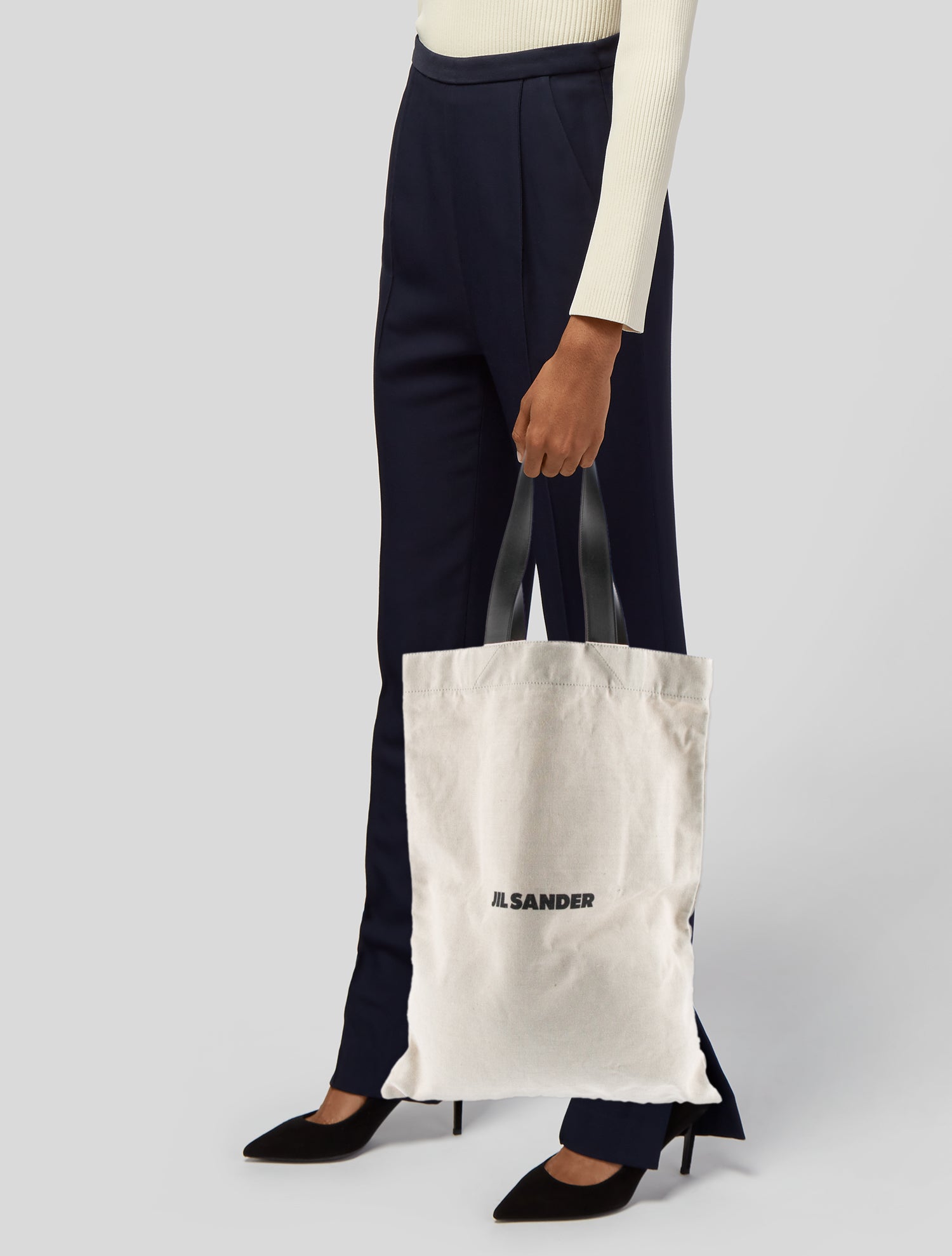 Jil Sander Canvas Bucket Bag