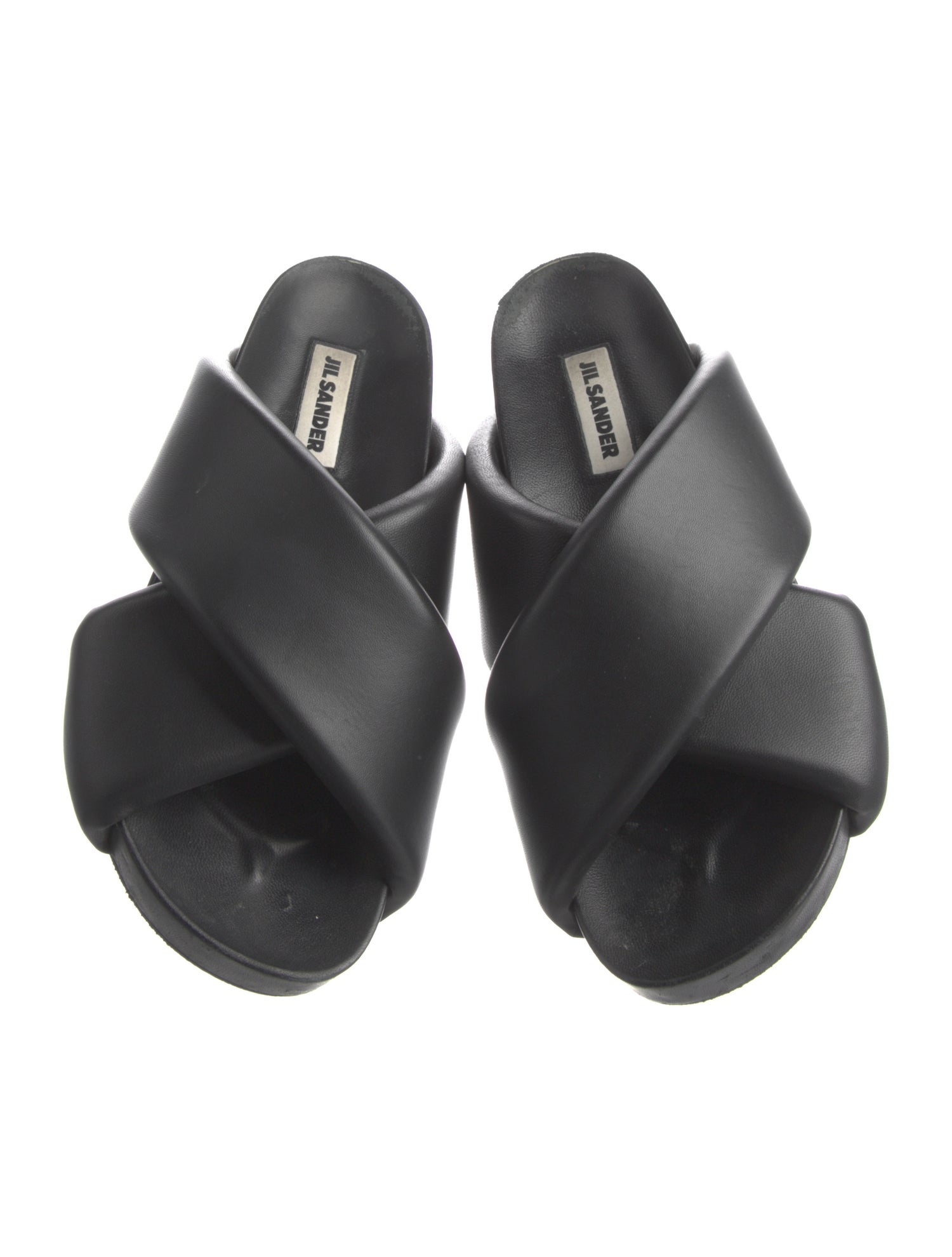 Jil Sander Leather Slides