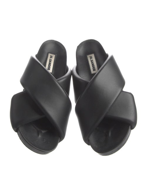Jil Sander Leather Slides