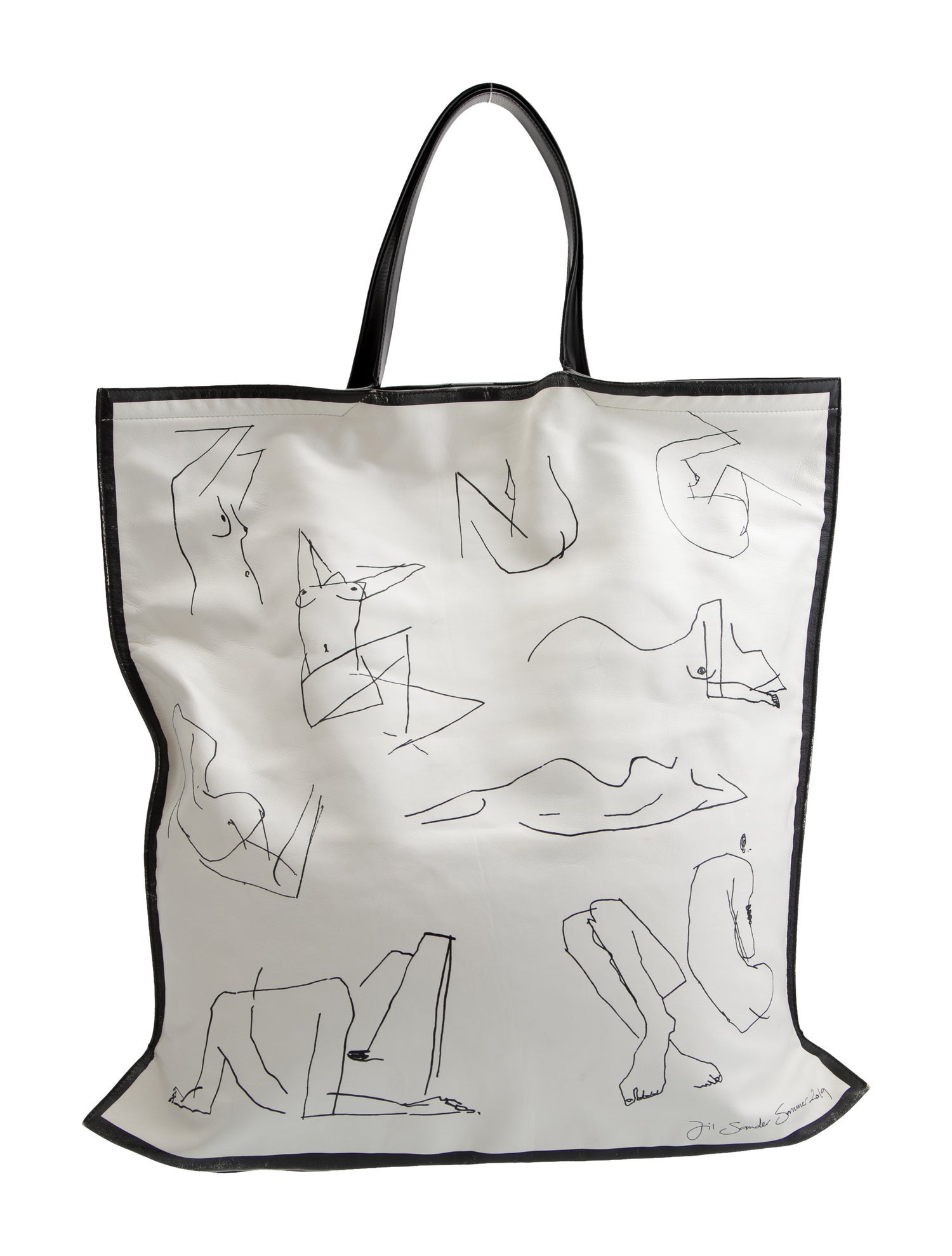 Jil Sander Leather Tote