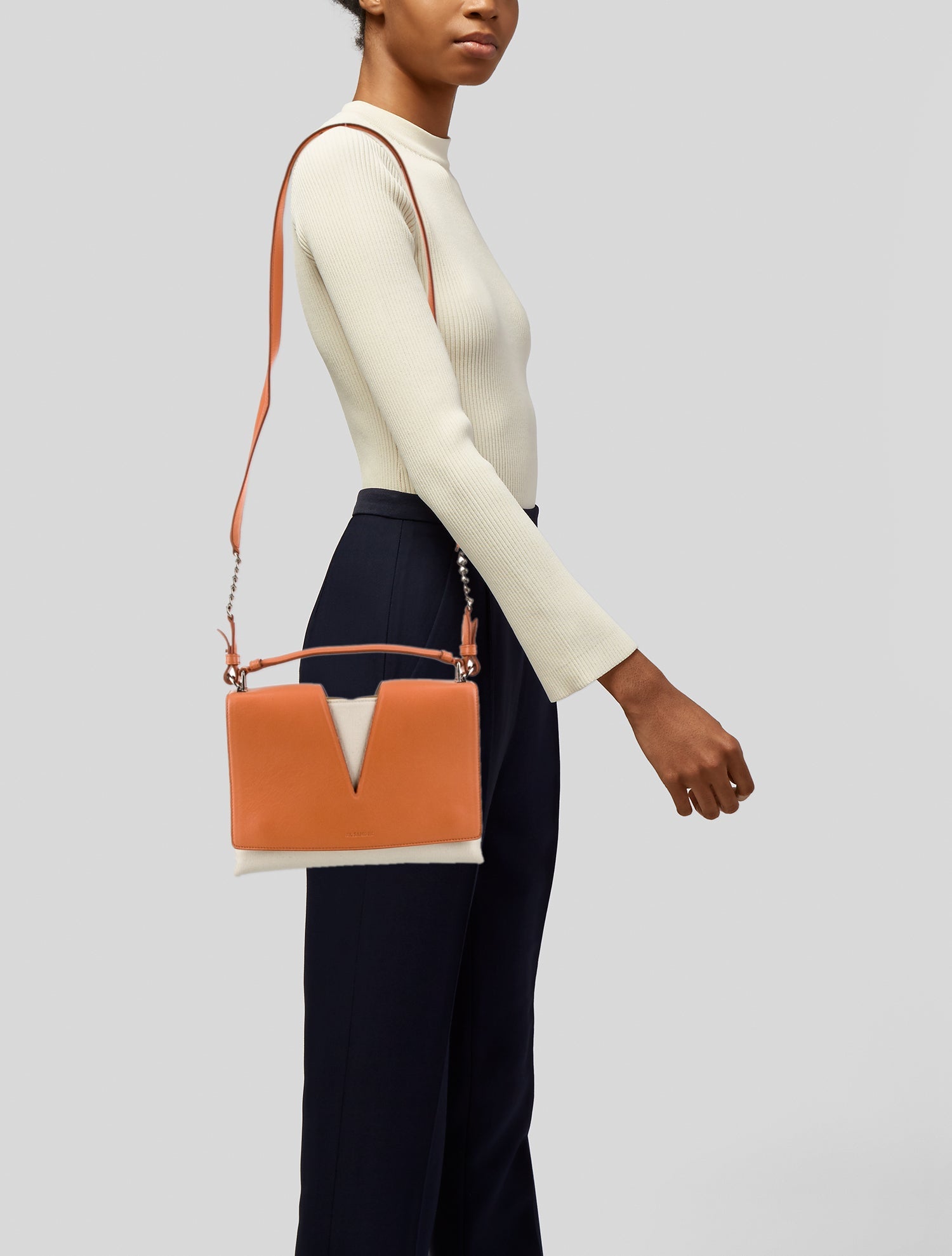 Jil Sander Leather Crossbody Bag