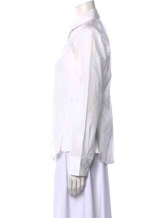 Jil Sander Long Sleeve Button-Up Top