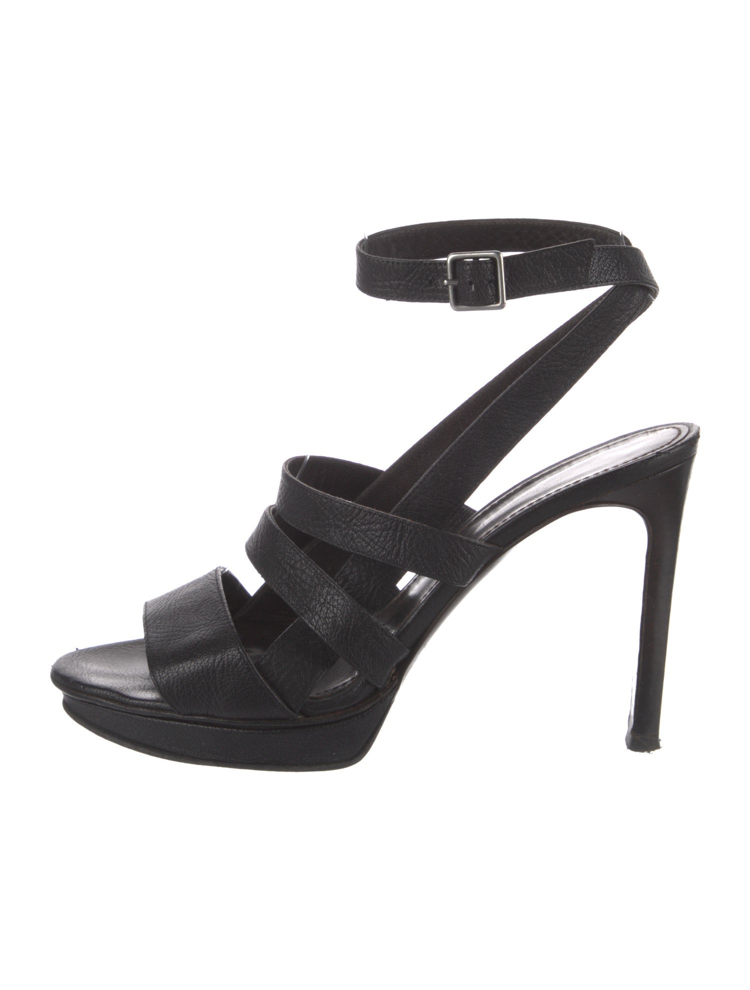 Jil Sander Vintage Leather Slingback Sandals