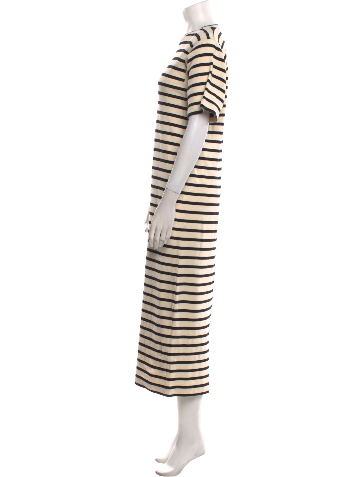 Jil Sander Striped Long Dress
