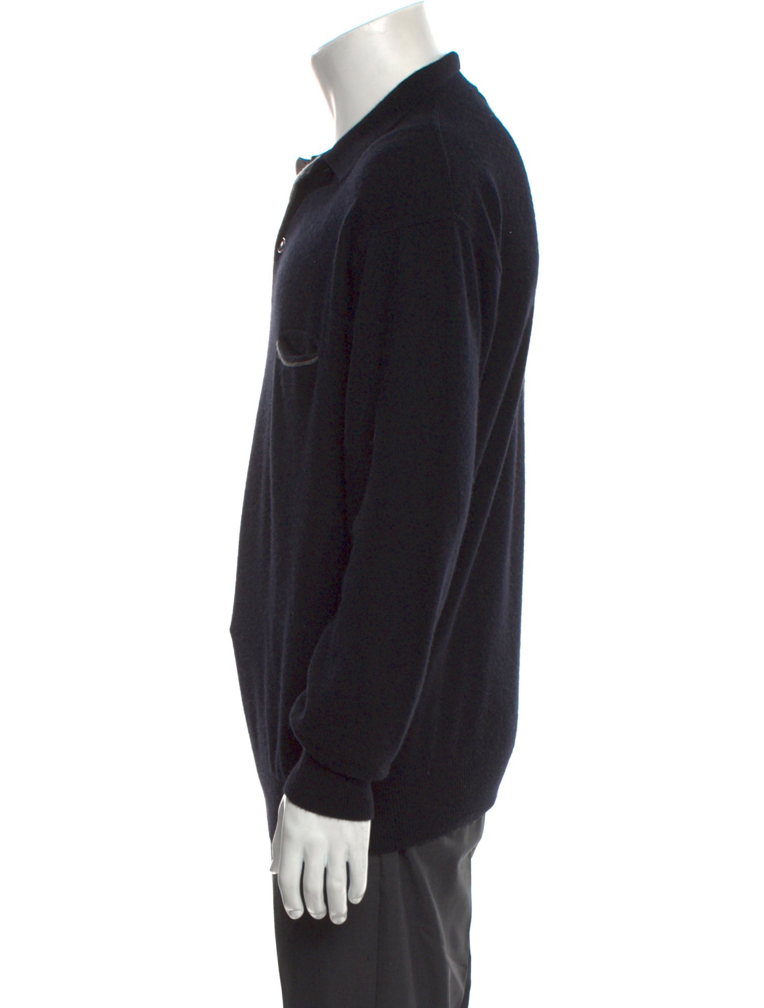 Jil Sander Vintage Late 1990's - Early 2000's Polo Sweater