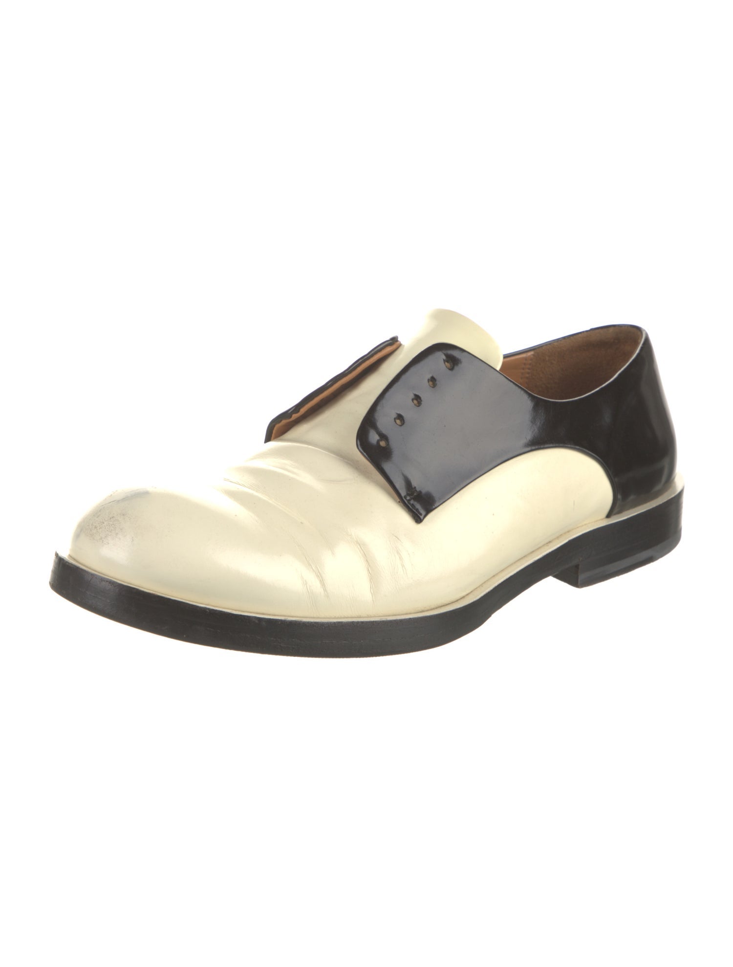 Jil Sander Patent Leather Oxfords