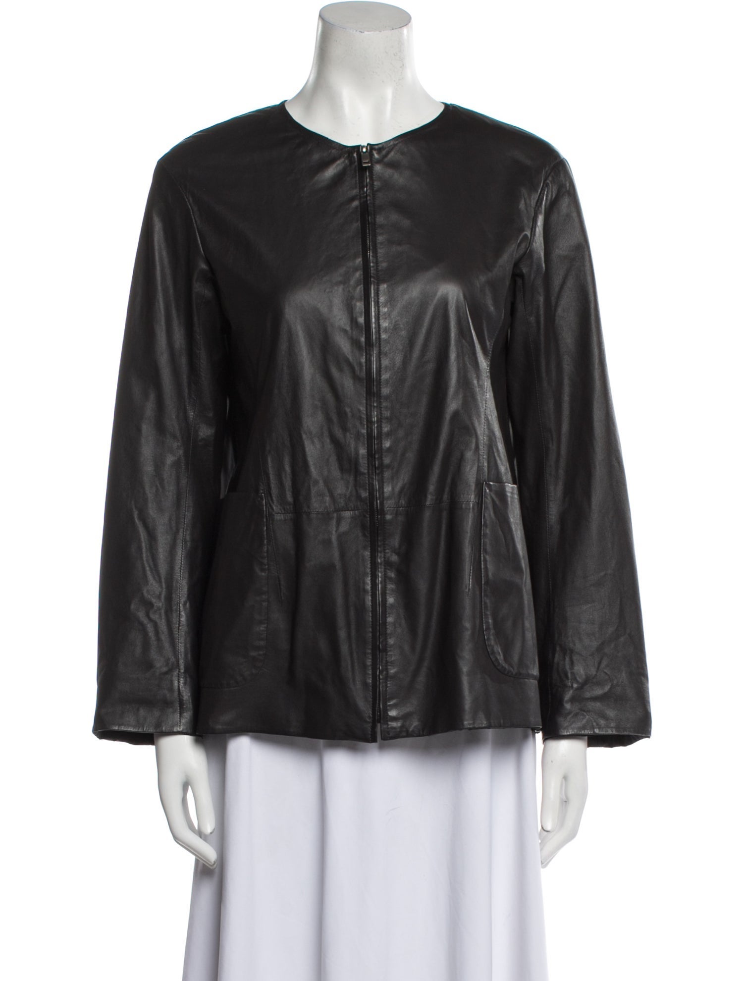 Jil Sander 2014 Lamb Leather Jacket