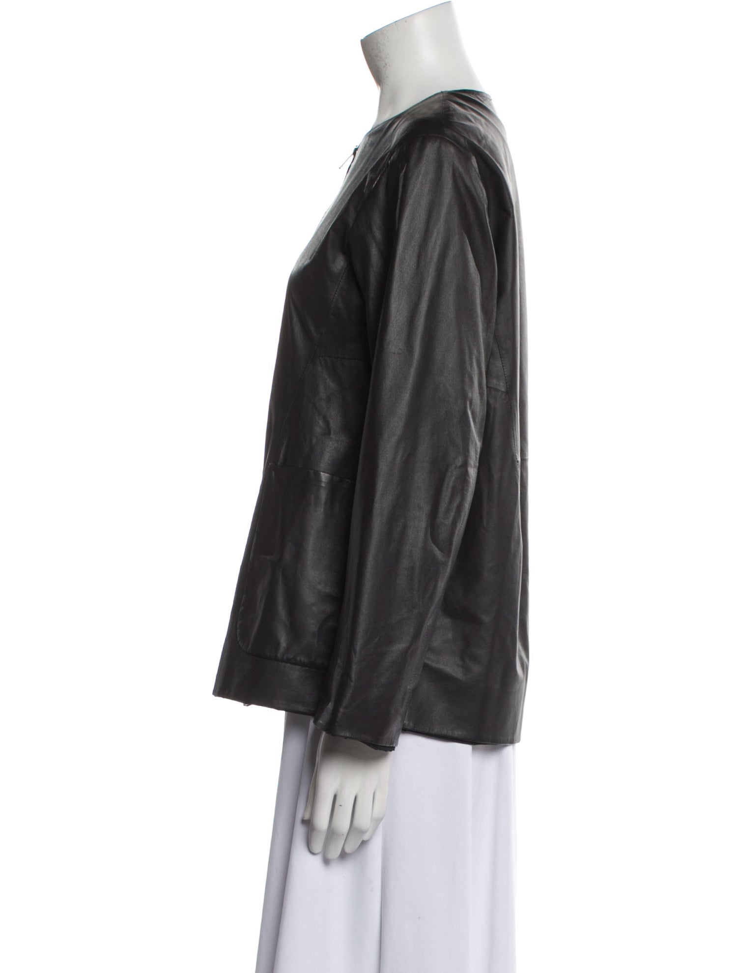 Jil Sander 2014 Lamb Leather Jacket