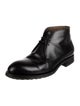 Jil Sander Leather Lace-Up Boots