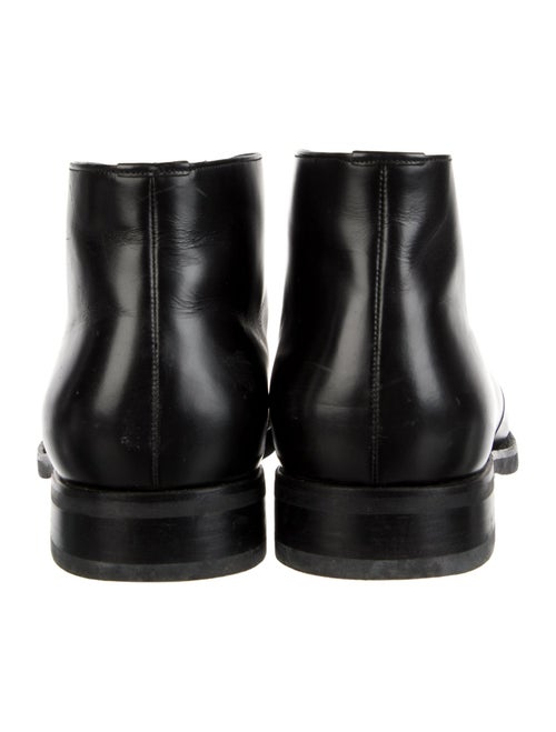 Jil Sander Leather Lace-Up Boots