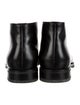 Jil Sander Leather Lace-Up Boots