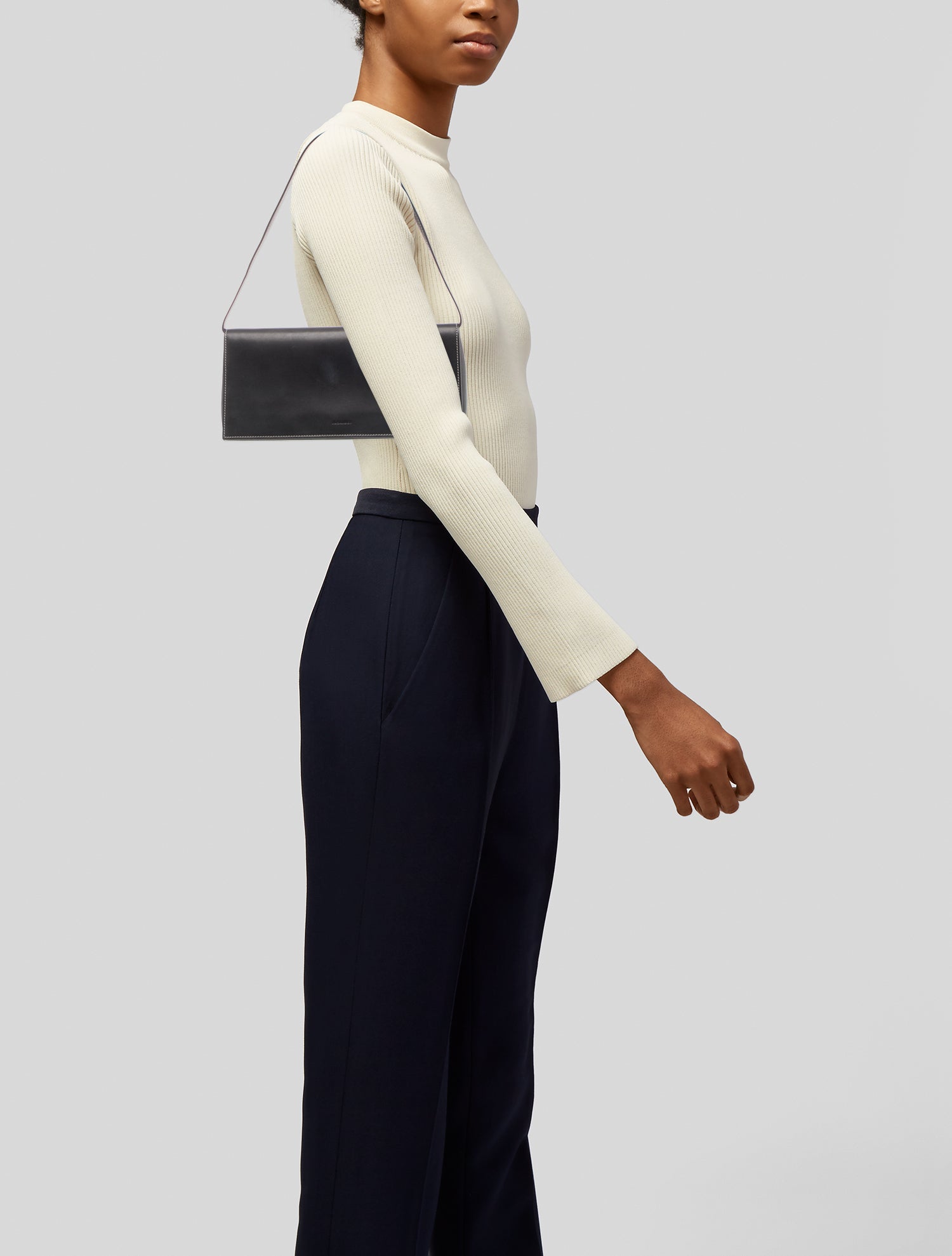 Jil Sander Leather Shoulder Bag