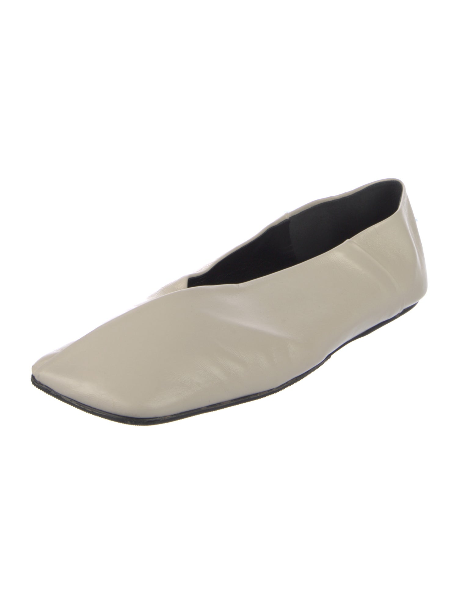 Jil Sander Leather Flats