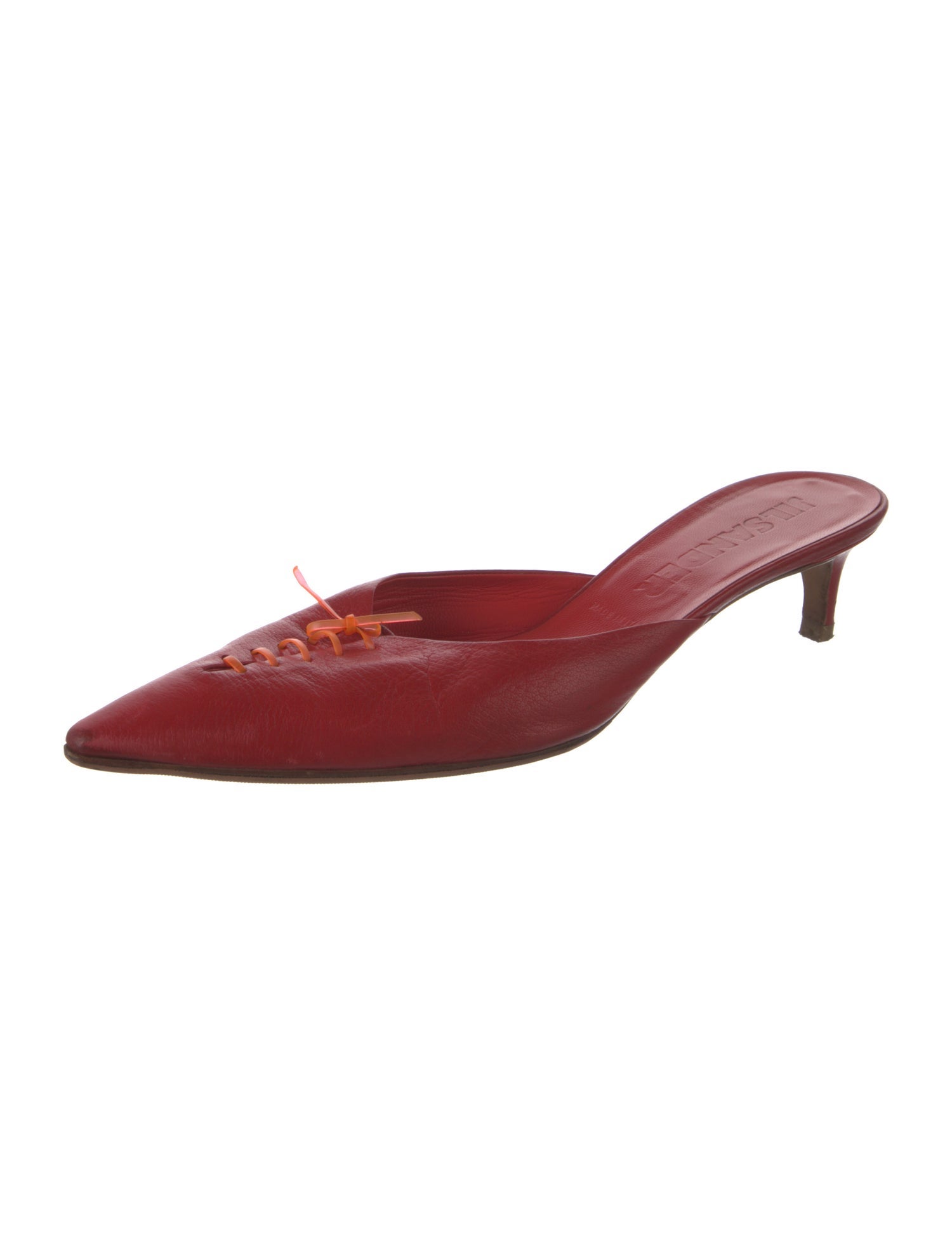 Jil Sander Leather Mules