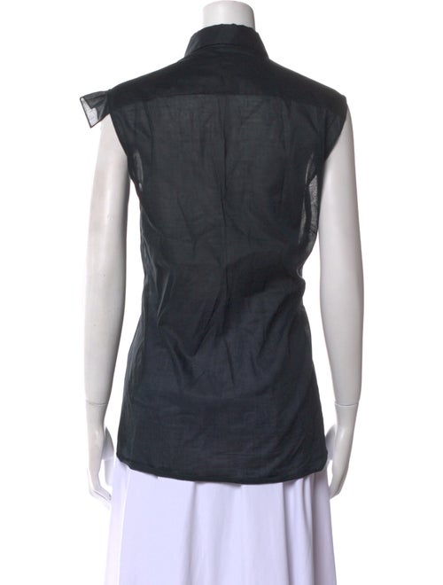 Jil Sander Short Sleeve Button-Up Top