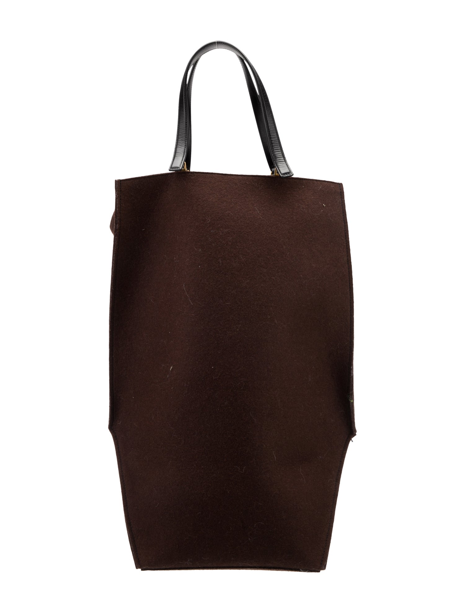 Jil Sander Felt Top Handle Bag