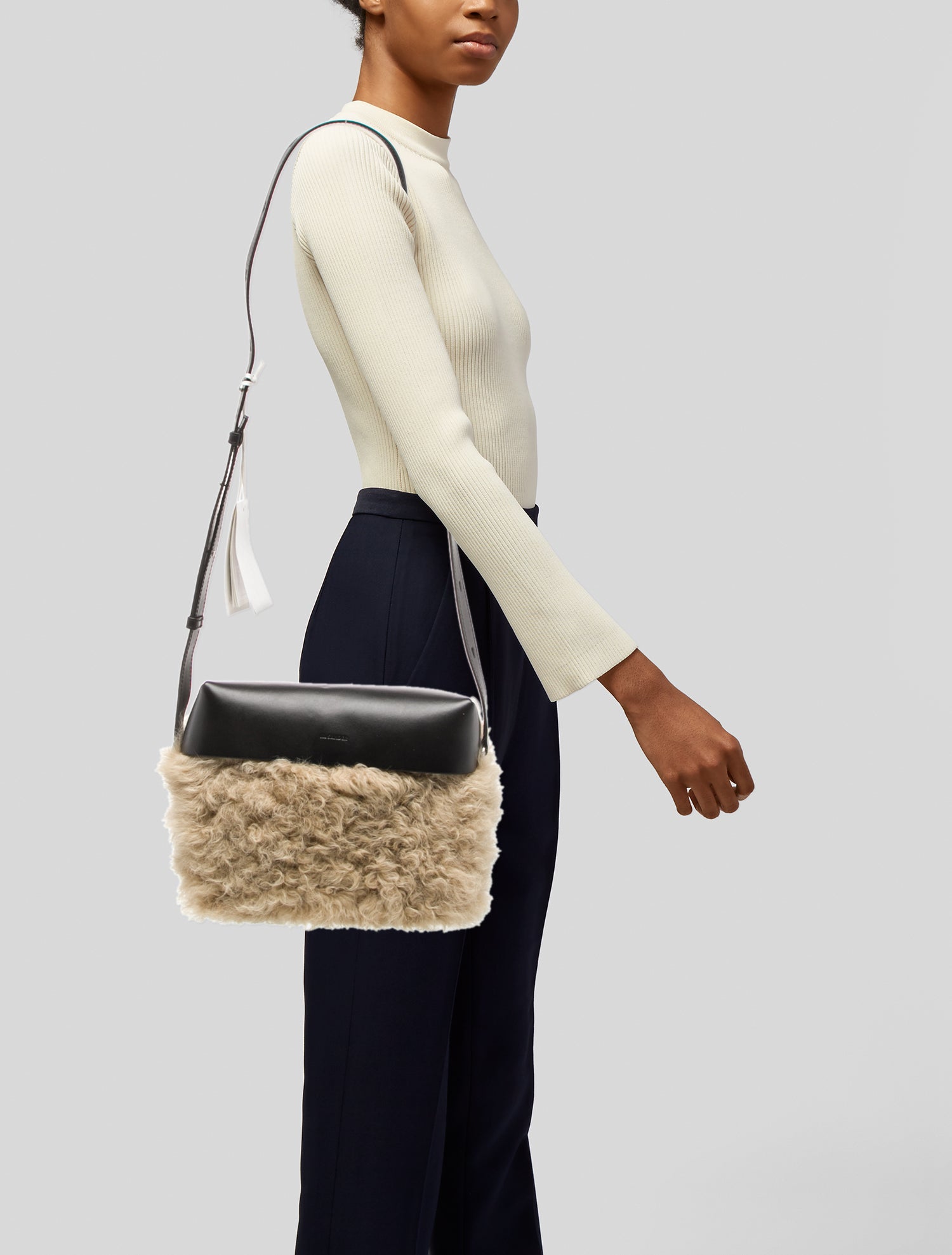 Jil Sander Leather Shoulder Bag