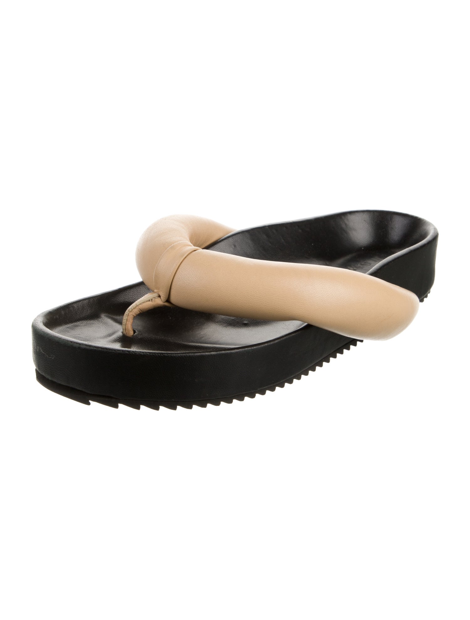Jil Sander Leather Slides