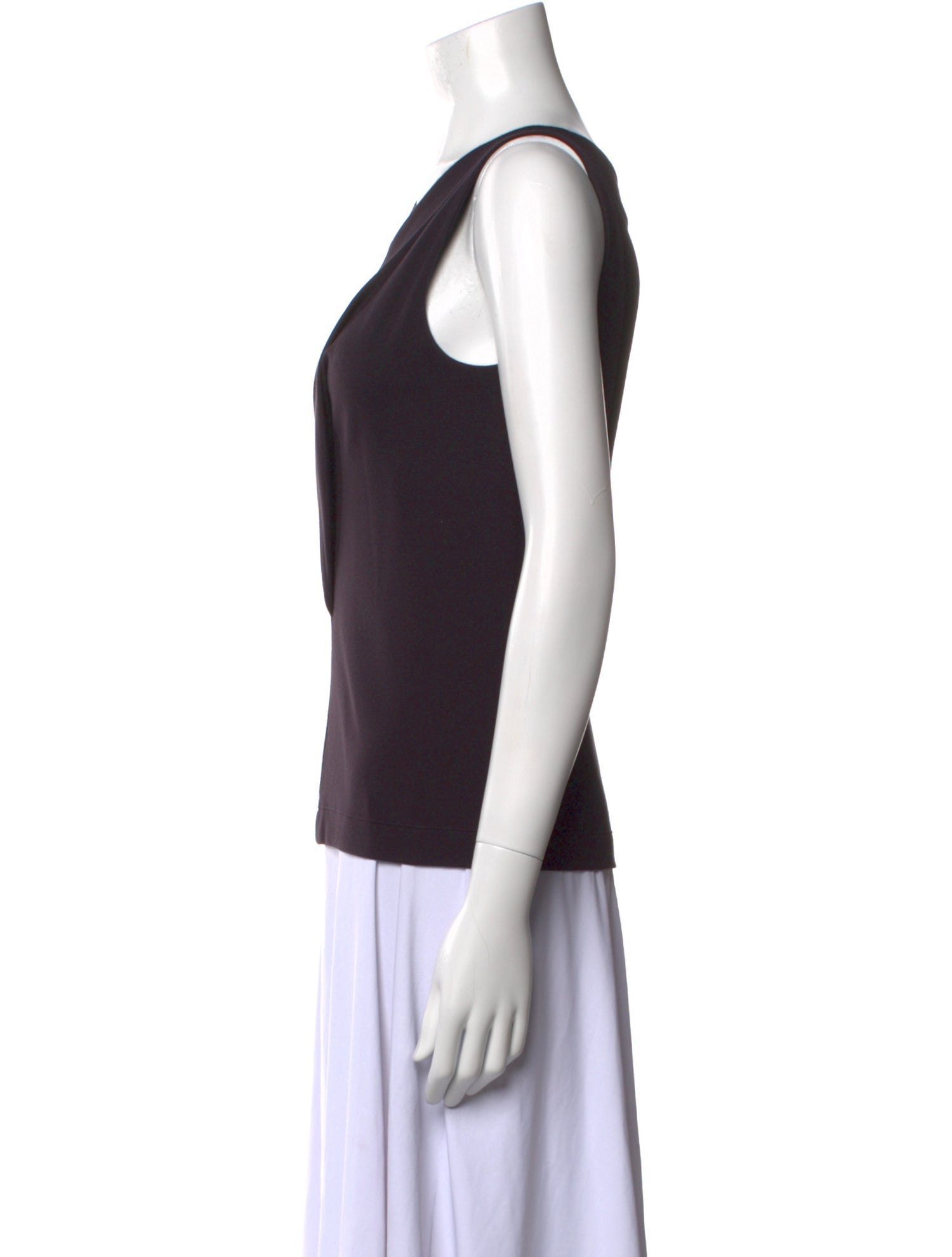 Jil Sander V-Neck Sleeveless Top